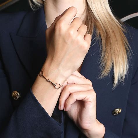 hermes filet d'or bracelet